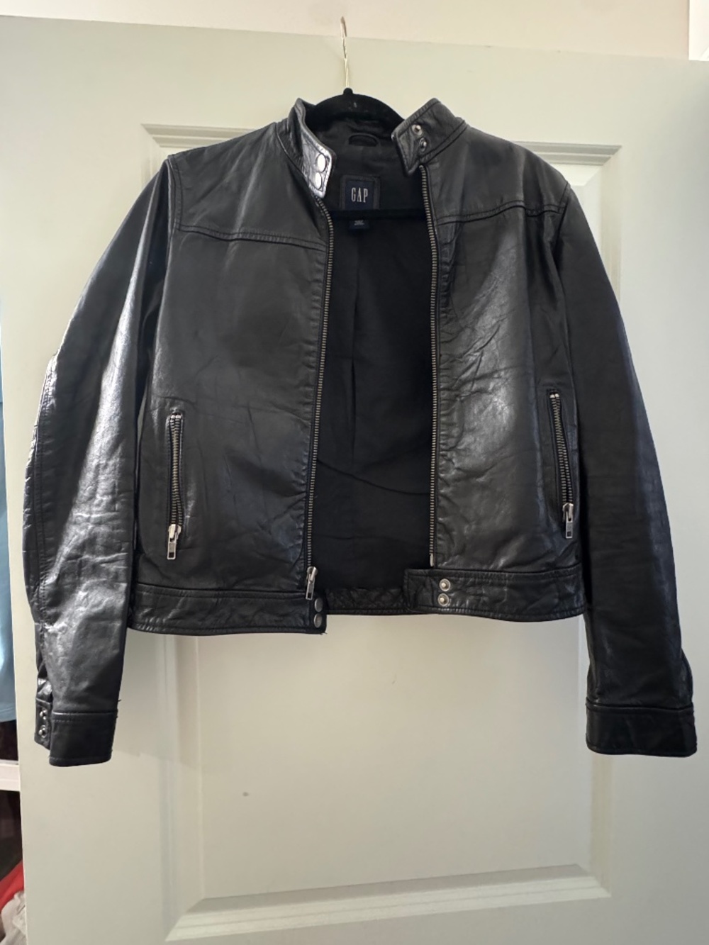 Gap leather jacket